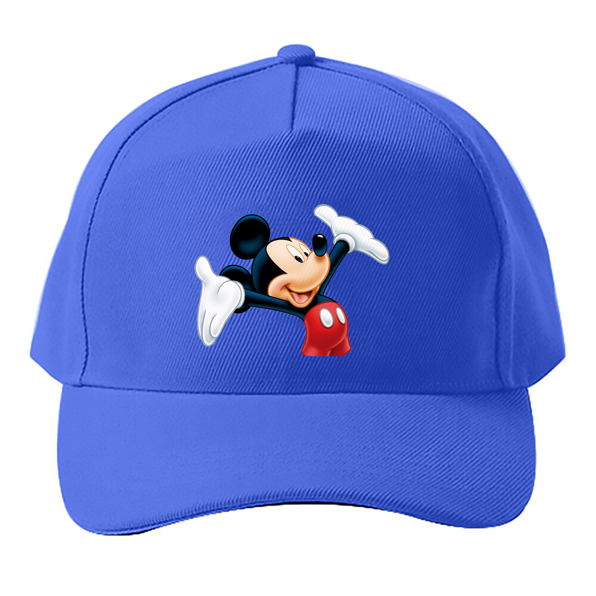 （画像用） ミッキーマウス Mickey Mouse ベースボールキャップ 綿100％ 男女兼用 帽子 スポーツ